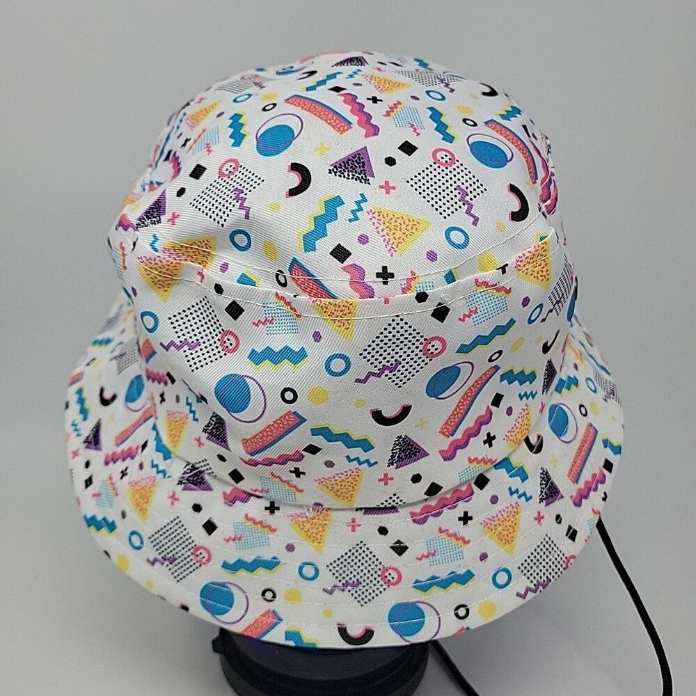 Back East Brewing White Bucket Hat Cap 90's Retro Beach Gear - Picture 10 of 11